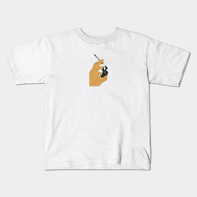 cigarette Kids T-Shirt by fokaction